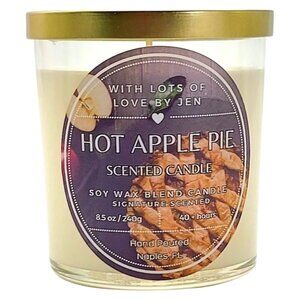 With Lots Of Love By Jen Hot Apple Pie Scented Candle